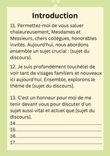PARLE ET IMPRESSIONNE TOUT LE MONDE